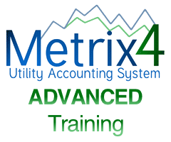 Metrix 4 Utility Bill Accounting Software Training